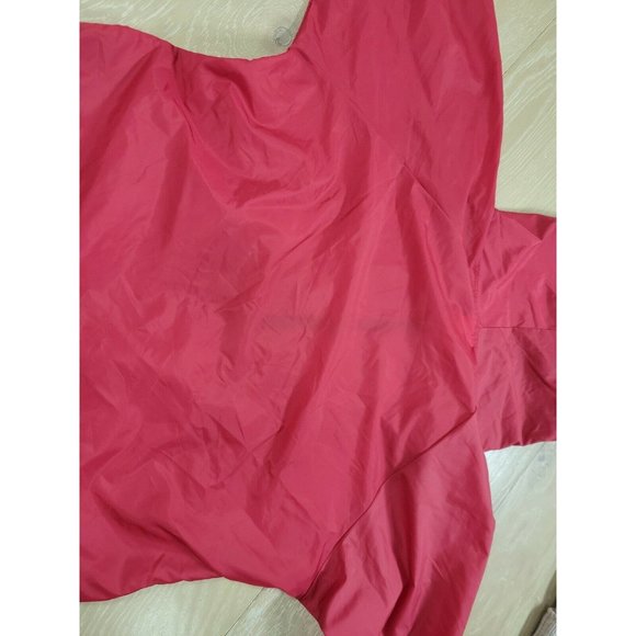 Mickey Mouse Walt Disney Men's SMALL Windbreaker Red Nylon Jacket Vintage Zip - Picture 11 of 12